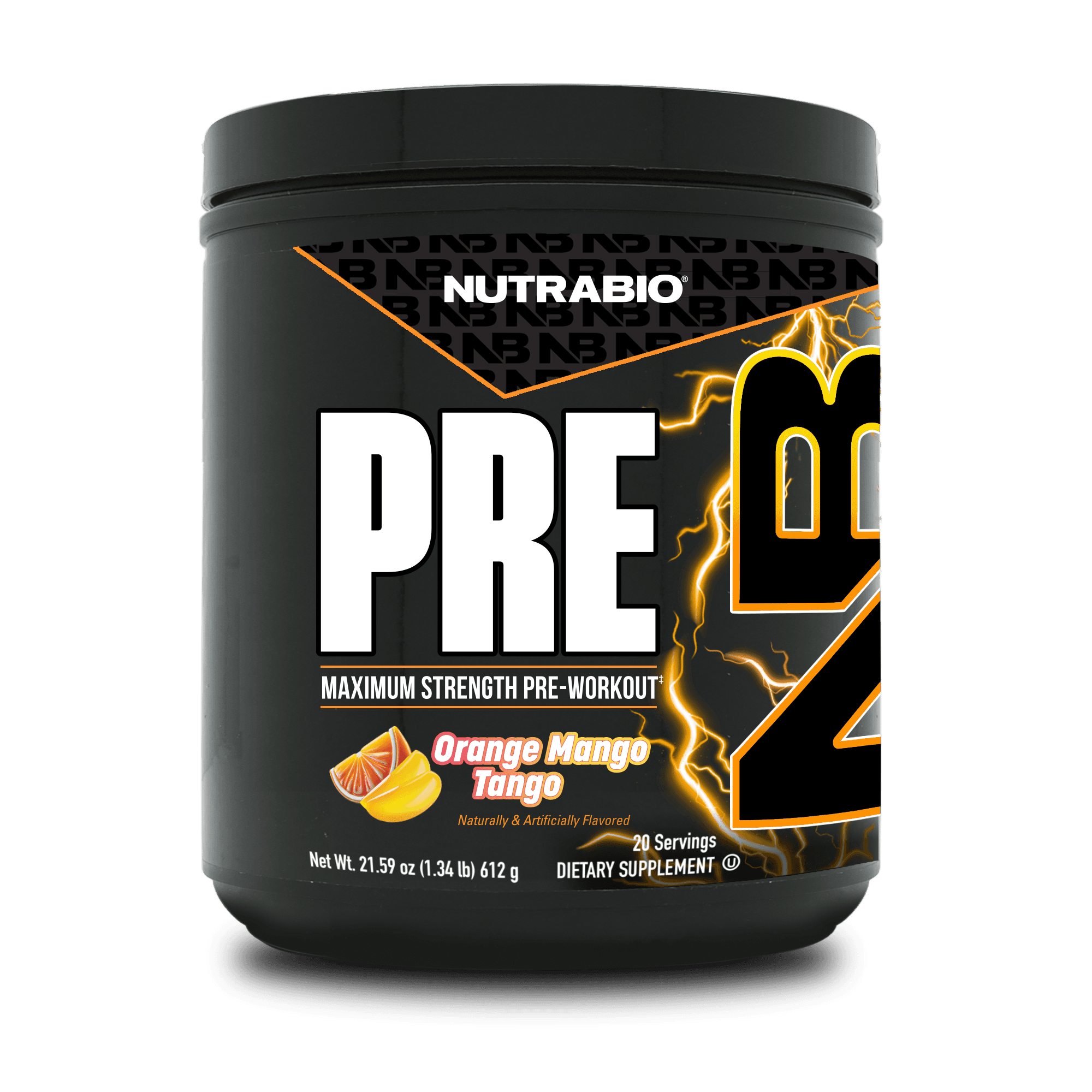 NutraBio Pre-Workout (20 Servings)