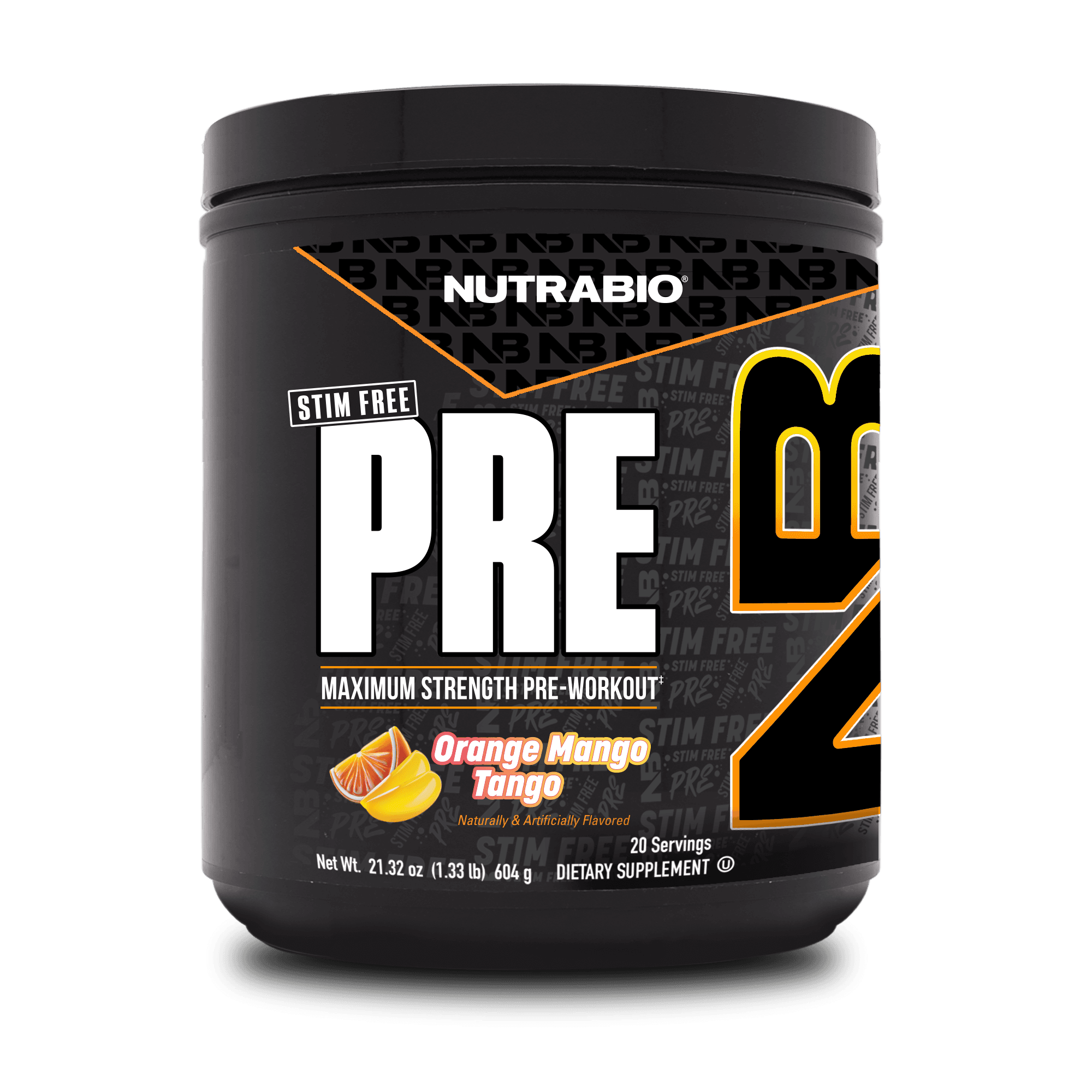 NutraBio Pre-Workout Stim-Free (20 Servings)